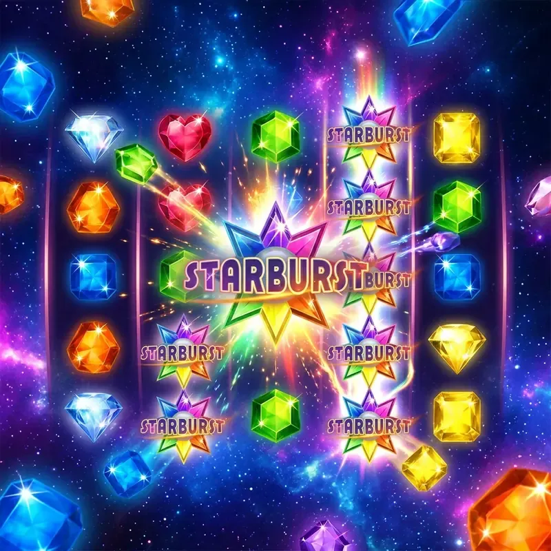 Starburst Slot NetEnt Πλήρης τεχνική ανάλυση