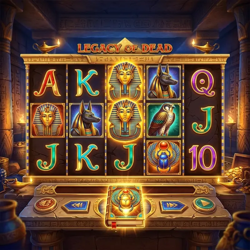 Legacy of Dead Play'n GO demo